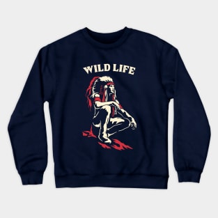 WILD LIFE Crewneck Sweatshirt